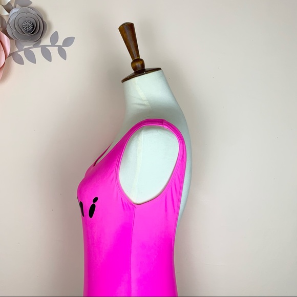 New! Hot Pink Neon Miami One-Piece Swimsuit - Picture 7 of 8